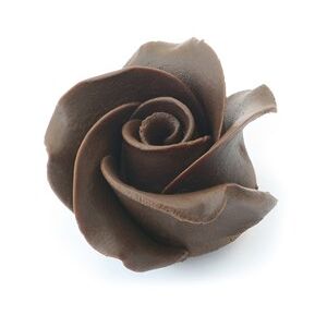 Make, Bake & Decorate Dark chocolate roses - Box of 6 Dark Chocolate Roses