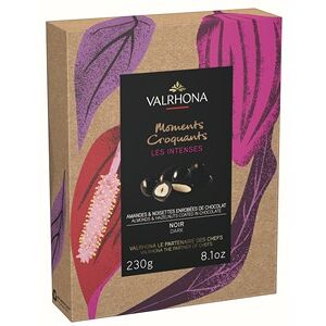 Valrhona Les Intense, dark chocolate enrobed nuts 230g