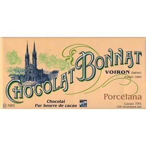 Bonnat, Porcelana, 75% dark chocolate bar