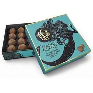 Willies chocolate Willie's, Single Estate, Milk chocolate Praline truffles