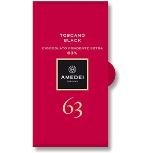 Amedei Toscano Black, 63% dark chocolate bar