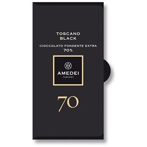 Amedei Toscano Black, 70% dark chocolate bar