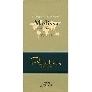 Pralus Melissa, 45% milk chocolate bar