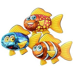 Novelty Cocoa Co. Chocolate fish - Bulk box of 120