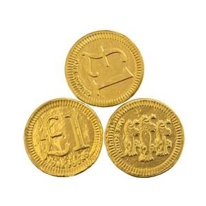 Novelty Cocoa Co. One pound chocolate coins - Bag of 100