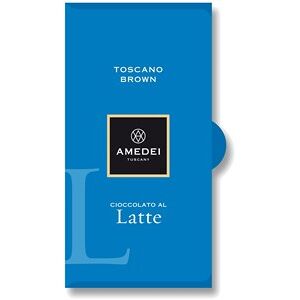 Amedei Toscano brown, milk chocolate bar