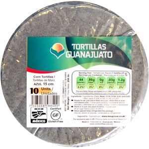 Guanajuato 15cm Blue Corn Tortillas 250g