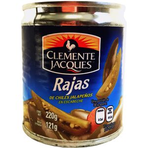 Clemente Jacques Jalapeno Chillies in Slices 220gr