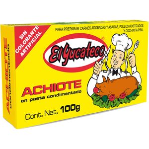 El Yucateco Achiote Paste 60x100g Case