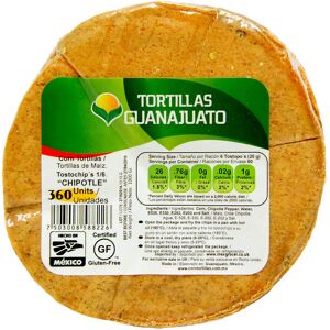 Guanajuato Pre Cut Chipotle Corn Tortilla for Frying 10x1kg Case