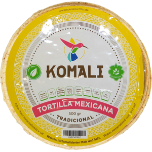 Komali Tradicional Tortilla 20x500g Case