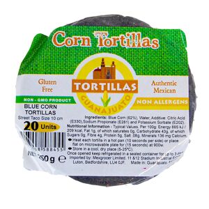 Guanajuato 10cm Blue Corn Tortilla Mexicana 40 x 20 Case