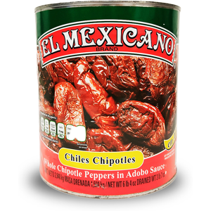 El Mexicano Chipotle in Adobo 2.8kg