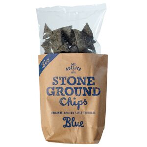 MI ADELITA Stone Ground Organic Tortilla Blue Corn Chips 10 x 150g