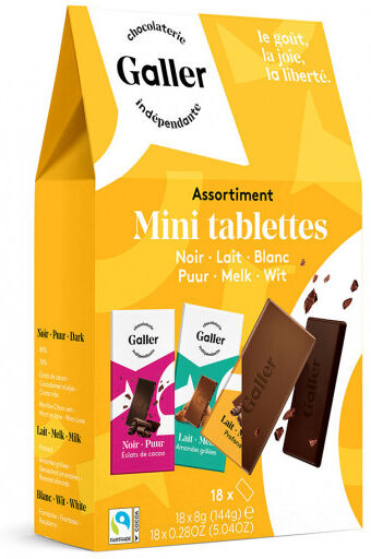 Galler Pocket bag Mini Tablets Galler "Assortment", 18 pcs.