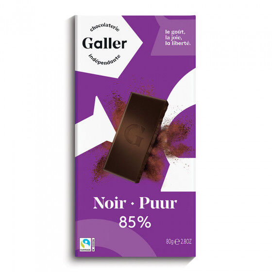 Galler Chocolate tablet Galler "Dark 85%", 80 g
