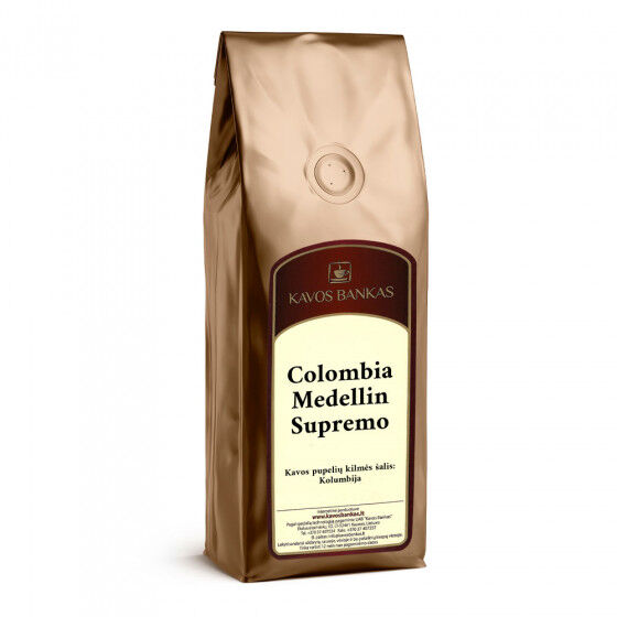 Kavos Bankas Coffee beans Kavos Bankas "Colombia Medellin Supremo", 500 g