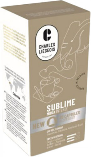 Charles Liégeois Coffee capsules Charles Liégeois "Sublime", 20 pcs.