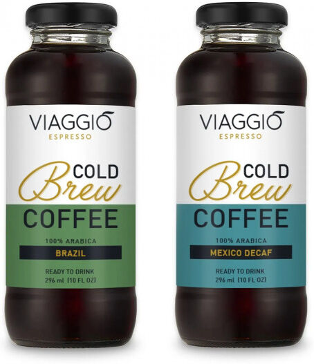 Viaggio Espresso Cold brew coffee Viaggio Espresso "Cold Brew Brazil + Decaf", 592 ml