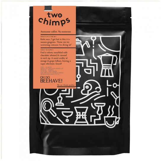 Two Chimps Coffee Coffee beans Two Chimps "Oh Do Beehave", 250 g