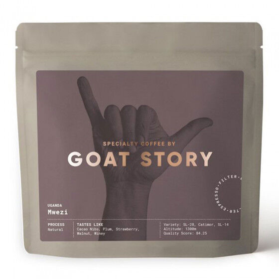 Goat Story Specialty coffee beans Goat Story "Uganda Mwezi", 250 g