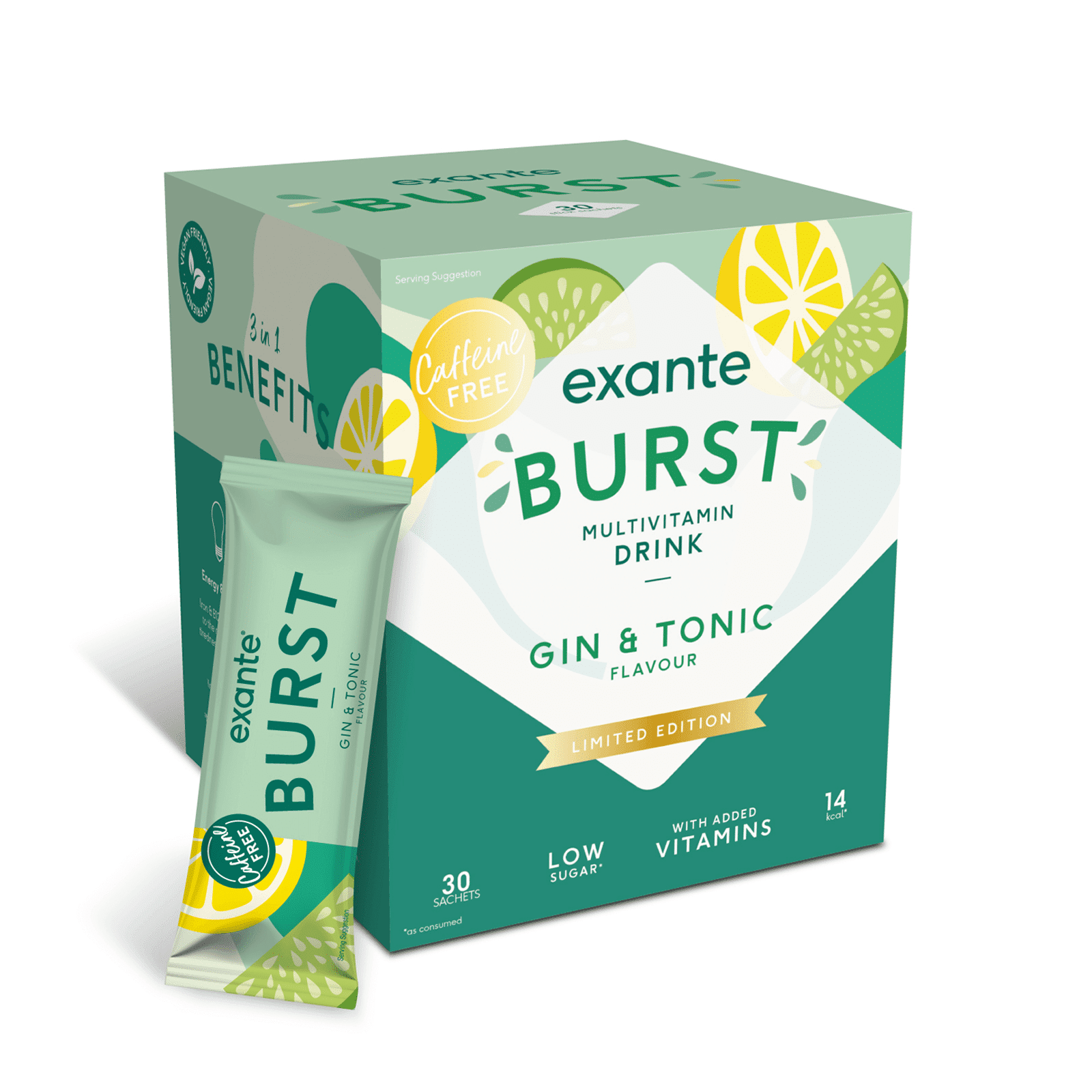 Exante Diet Limited Edition Gin & Tonic BURST Box of 30