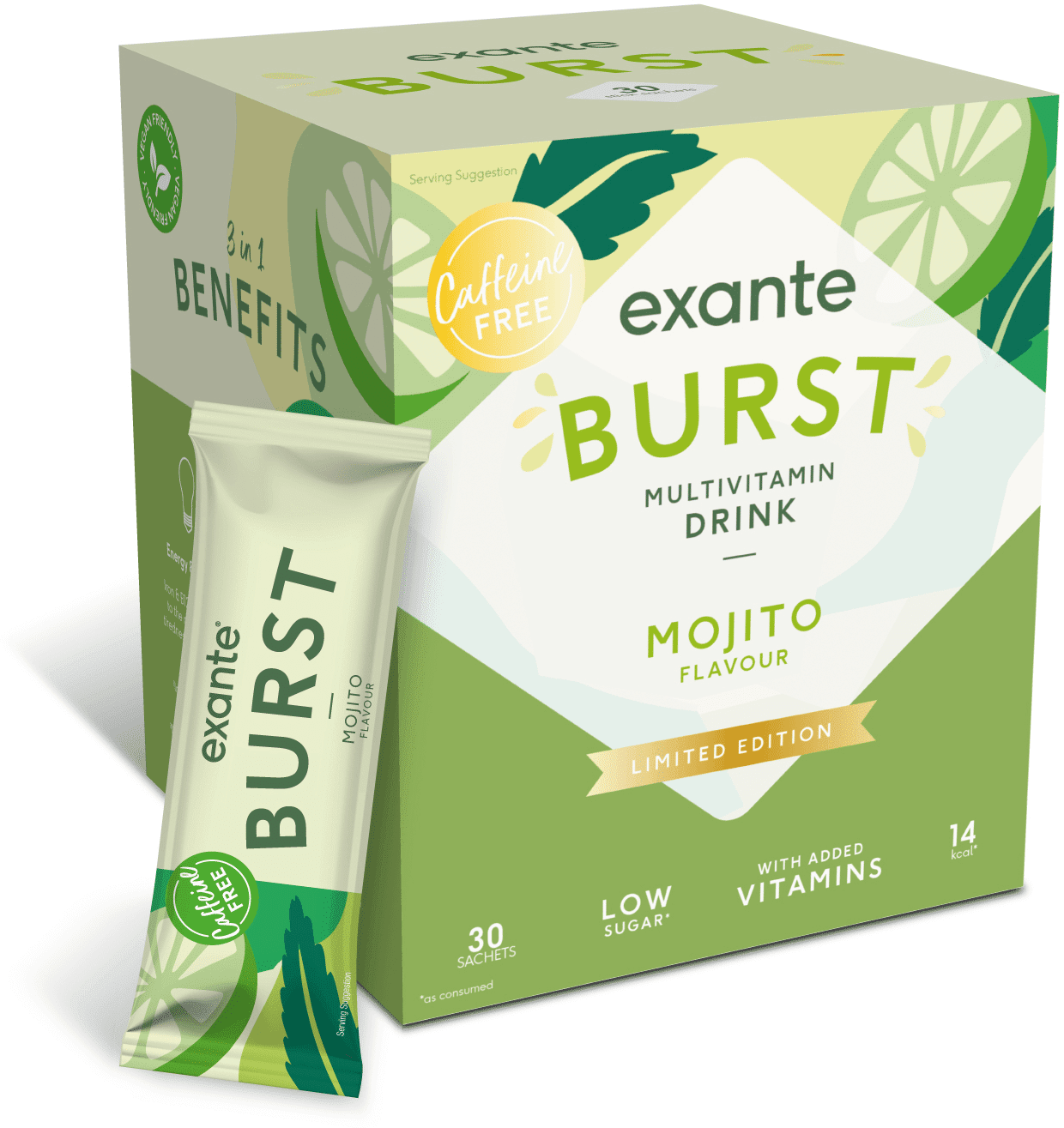 Exante Diet Limited Edition Mojito BURST Box of 30