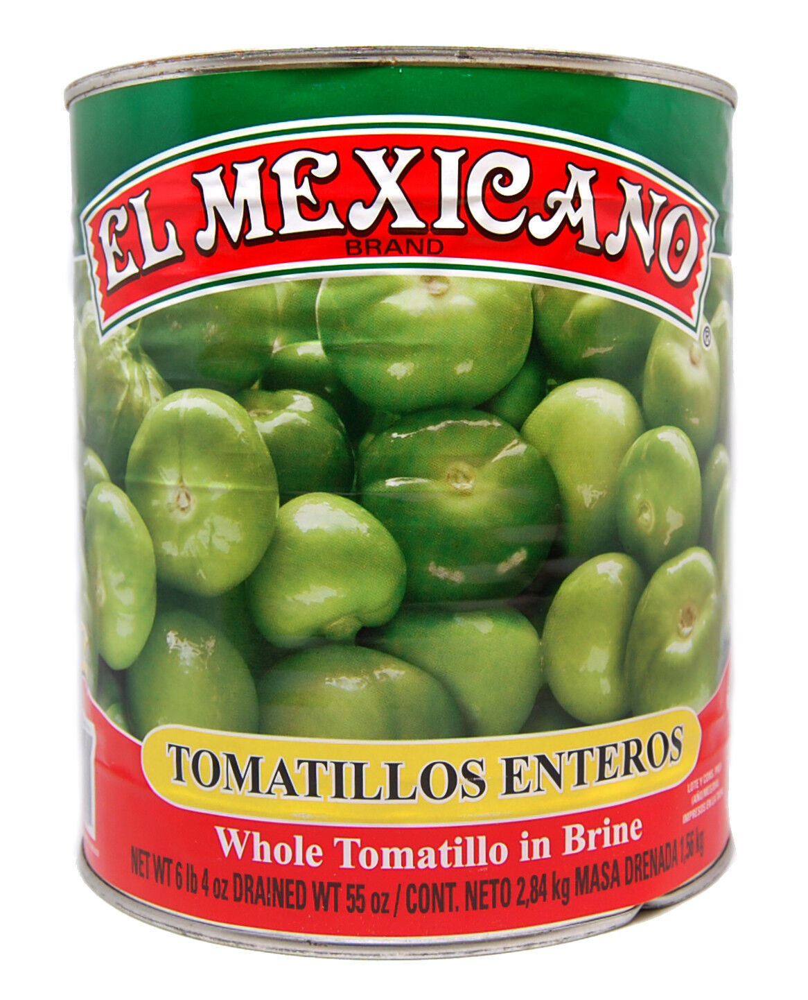 El Mexicano Tomatillo Whole 6x2.8kg Case