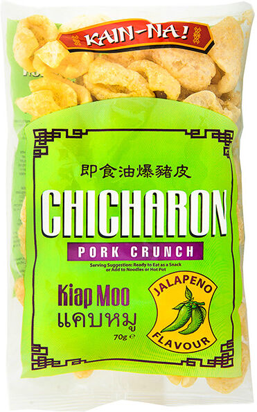 Kain-Na! Chicharron Jalapeno 70g