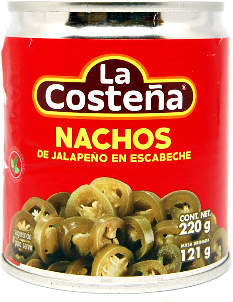 La Costena Jalapeno Nacho Slices 210g