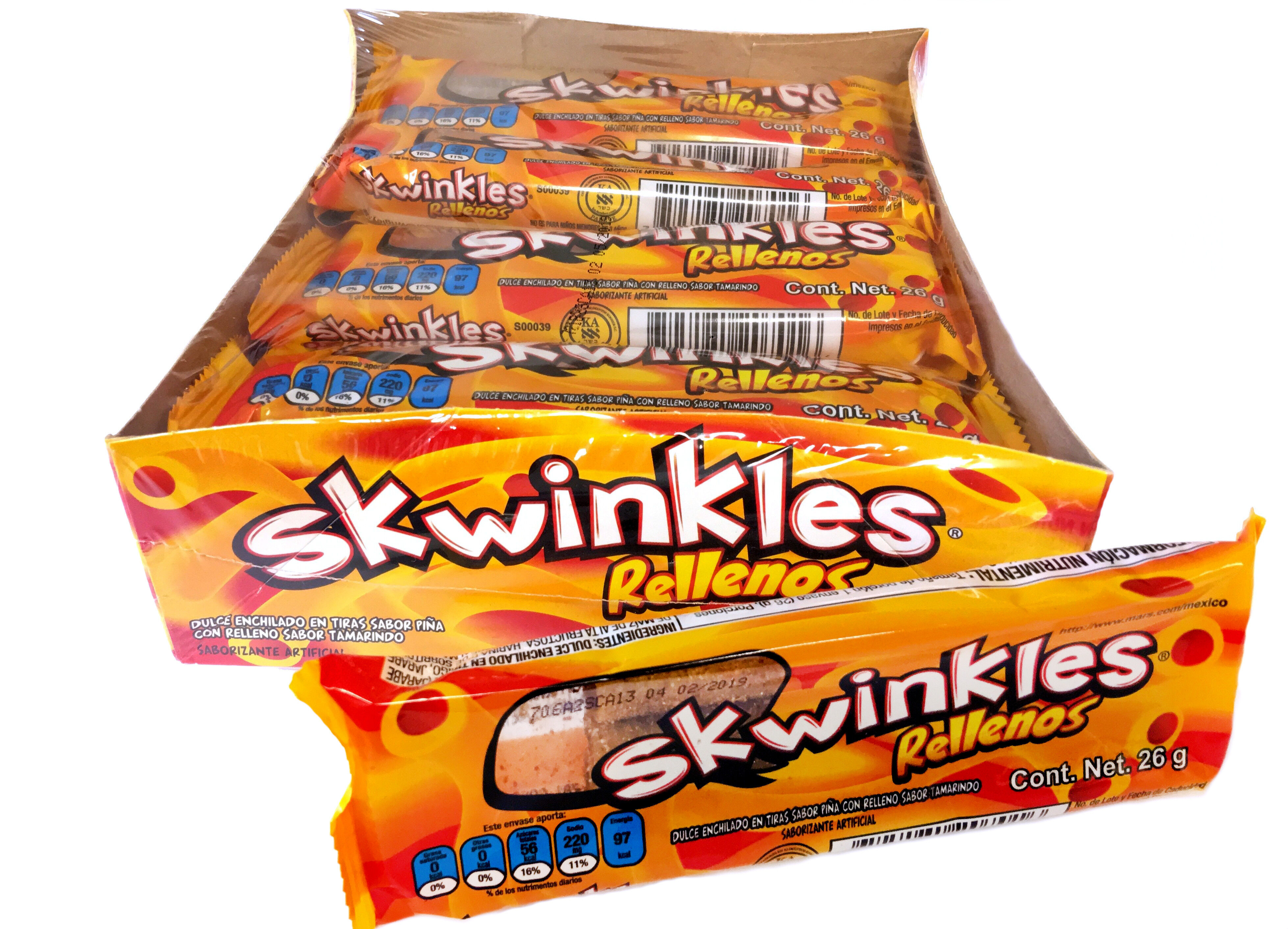 Skwinkles Rellenos Candy 12 pack