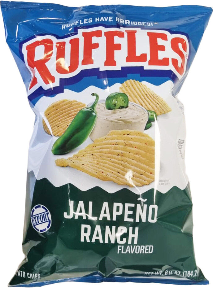 Ruffles Jalapeno 184g