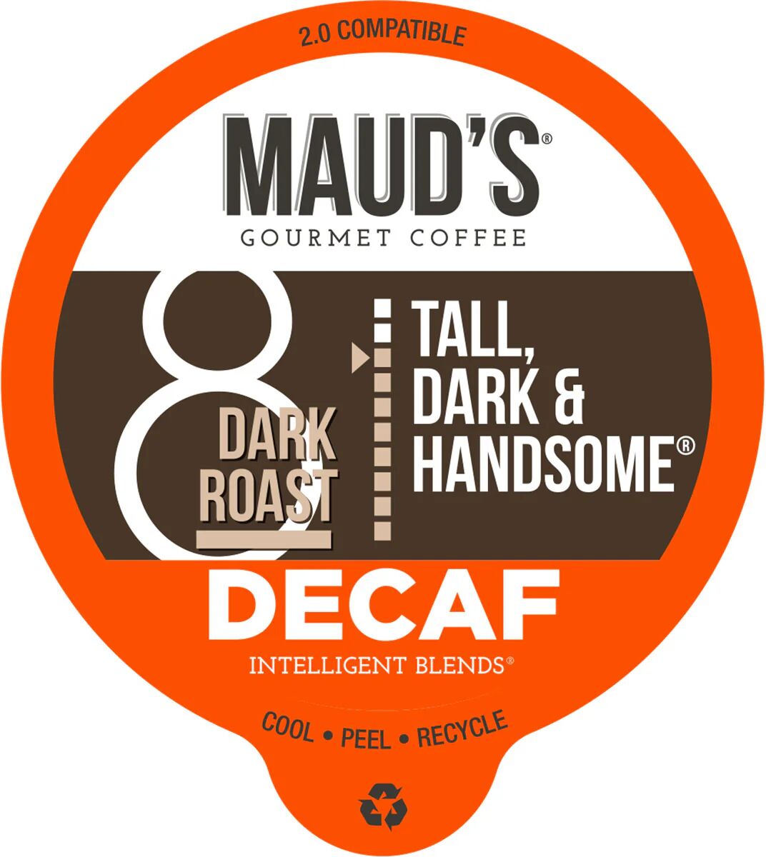 Photos - Coffee Mauds Maud's  & Tea Maud's Decaf Dark Roast  Pods - 100ct 