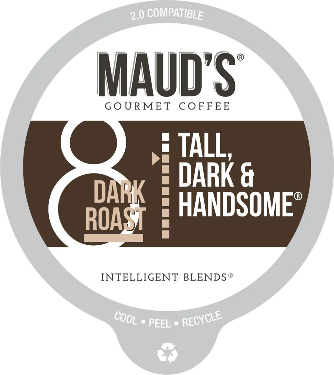 Photos - Coffee Mauds Maud's  & Tea Maud's Dark Roast  Pods - 100ct 