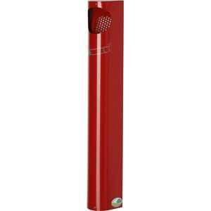 VAR Wandascher, Stahl, 3,5 l, HxBxT 550 x 110 x 74 mm, feuerrot