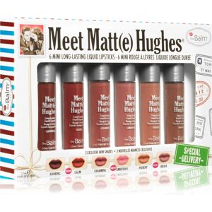 theBalm Meet Matt(e) Hughes Mini Kit Special Delivery kit de rouges à lèvres liquides