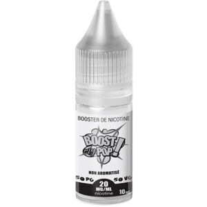 Pack 10 X 10 ml Booster de Nicotine 50/50 - Boost my Pop