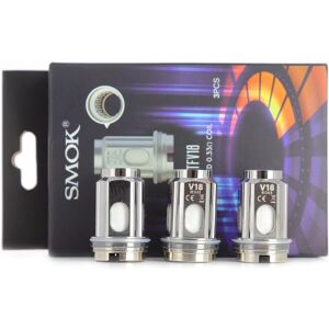 Smoktech Resistances (x3) mesh TFV18  0.33 ohms  - Smoktech