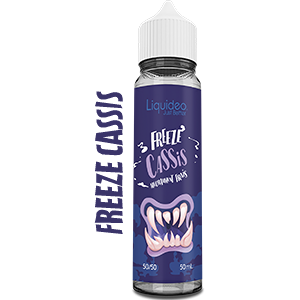 Liquideo E-Liquide Freeze Cassis 50 ml - Liquideo