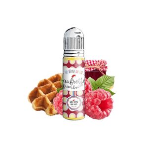 Le Coq Qui Vape E-Liquide Gaufrette Framboise 50ML - Les Bêtises du Coq