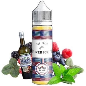 Le Coq Qui Vape E-Liquide Red Ice 50ML - Le Coq Frais