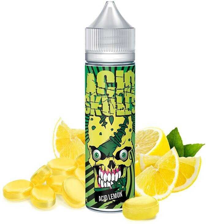 Acid skulls Acid lemon 50ml - Acid skulls- Genre : 40 - 70 ml