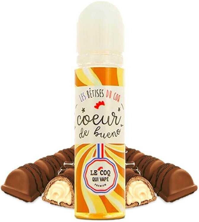 Le Coq qui vape Coeur de Bueno 50ml - Le Coq qui Vape- Genre : 40 - 70 ml