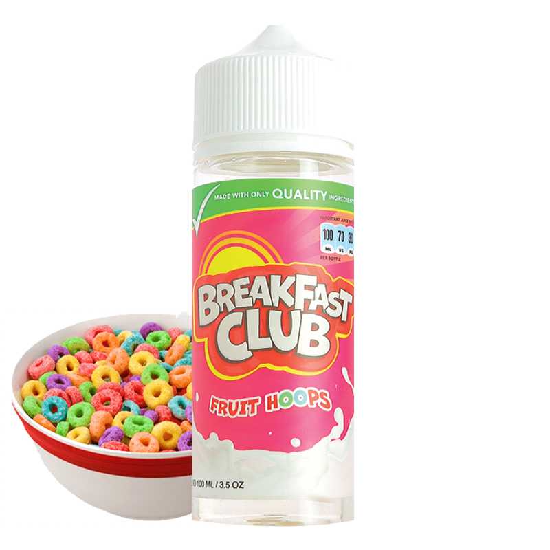 Breakfast Club Fruit Hoops 100ml - Breakfast Club- Genre : 80 ml et +