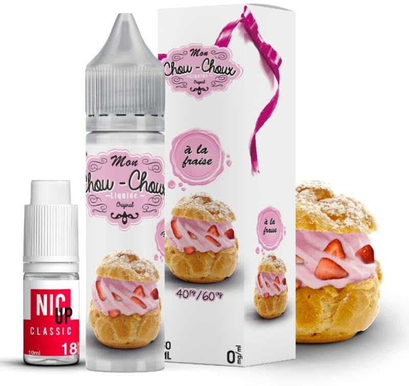 Mon chou-choux à la fraise 50ml - Mon chou-chou- Genre : 40 - 70 ml