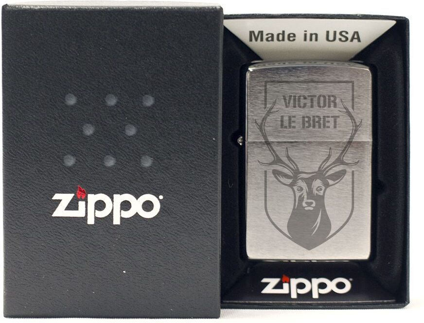 Amikado Zippo® prénom personnalisé