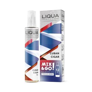 Liqua Cuban Cigar Aroma Scomposto  Liquido Concentrato  Da 12ml Mix&go Per Sigarette Elettroniche