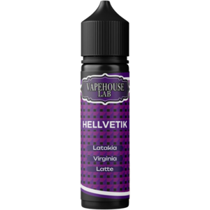 Vapehouse Hellvetik² V2 Liquido Shot 20ml Tabacco Latakia Virginia Latte