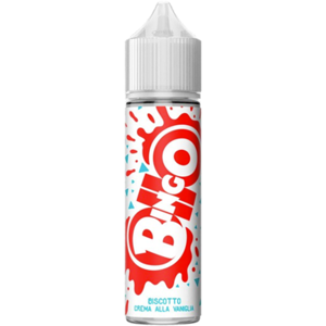 Reload Vape Bingo White Liquido Shot 20ml Biscotto Crema Vaniglia