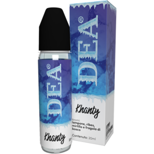 Dea Flavor Khanty Liquido Shot 20ml Frutti Rossi Ghiaccio